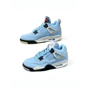 A4 Leather Basketball Shoes Unisex Retro Air Cushion Casual Sports Sneakers, Comfortable and Stylish Design for Men and Women