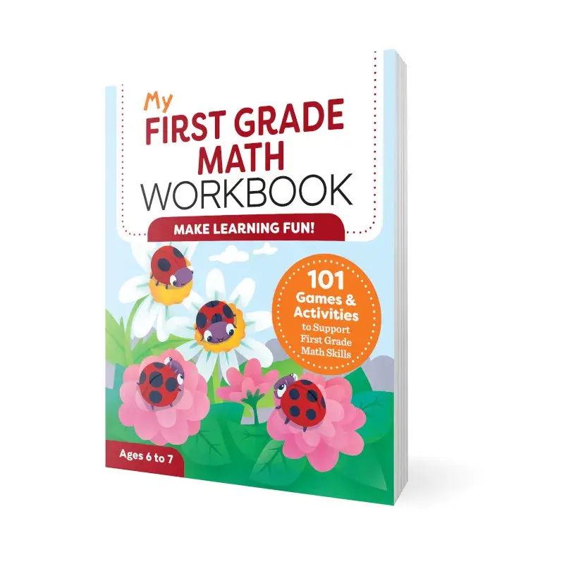 My First Grade Math Workbook – Summer Learning Math Practice with 101 Games & Activities