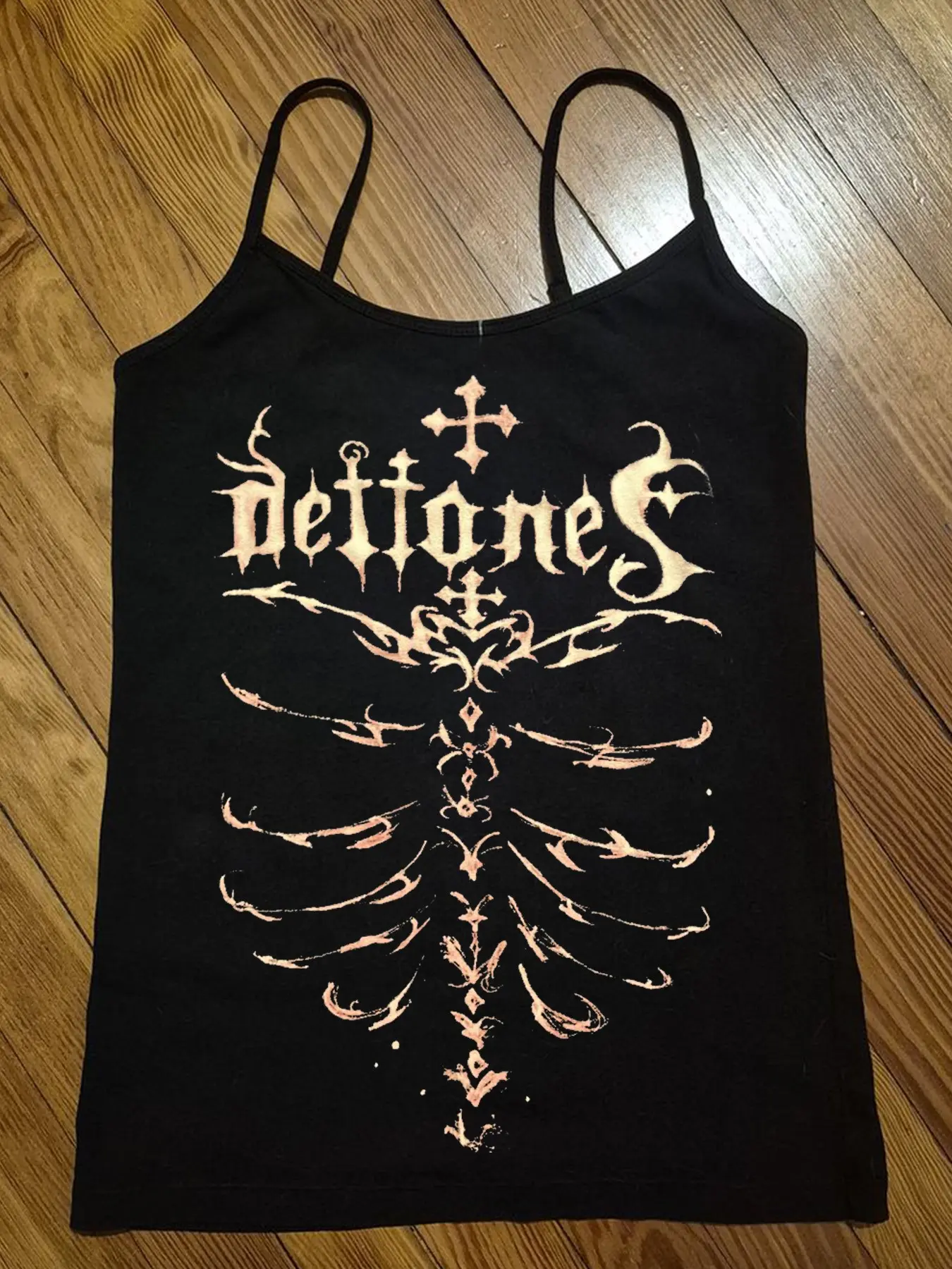 Women's Skull Skeleton Print Halter Top, Adjustable Shoulder Straps, Fashionable Casual Wear, All Seasons, Slim-Fitting Design, Tank Top Womenswear, casual sleeveless spaghetti, Spaghetti Strap