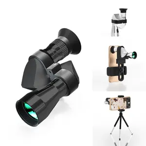 Monocular Telescope Portable Corner Telescope Monocular Concert Telescope with Phone Camera for Enhanced Viewing