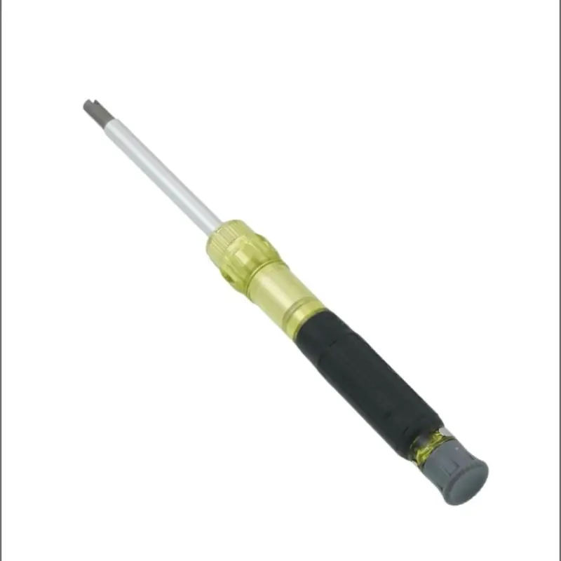 Klein HVAC Precision Ratchet Tool, Hardware Magnetic Device with Replaceable Screwdriver Bits