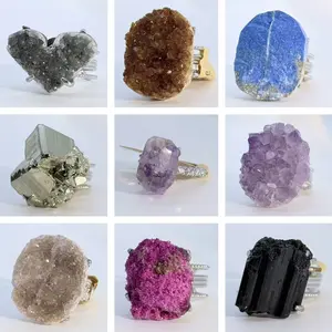 [No.262-270 Tray #11] Unique Handmade Crystal Ring