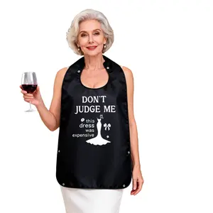 Adult Waterproof Bib for Eating, Elderly Feeding Bib, Anti-Slobbering Apron, Senior Dining Bib, Water-Resistant Meal Bib