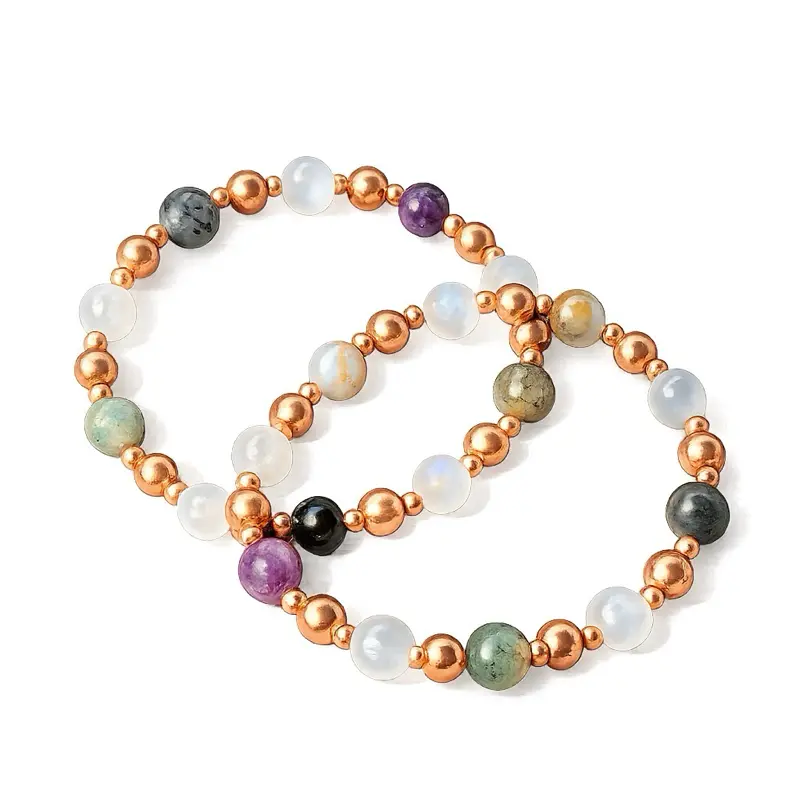 Empath’s Essentials - Intention Based Copper and GENUINE Crystal Bracelets offering Energetic Protection & Inner Reconnection
