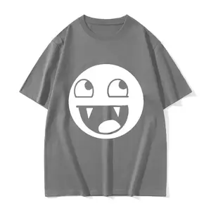 Domo Kun Meme T-Shirt | Funny Graphic Tee for Women | Casual Summer O-Neck Top | Harajuku Streetwear Style