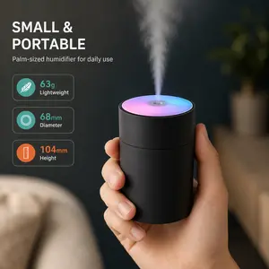 Aromatherapy Essential Oil Diffuser Humidifier with Color-Changing Night Light, Home Bedroom Humidity Control & Fresh Mist Atmosphere, Relaxing Home Device