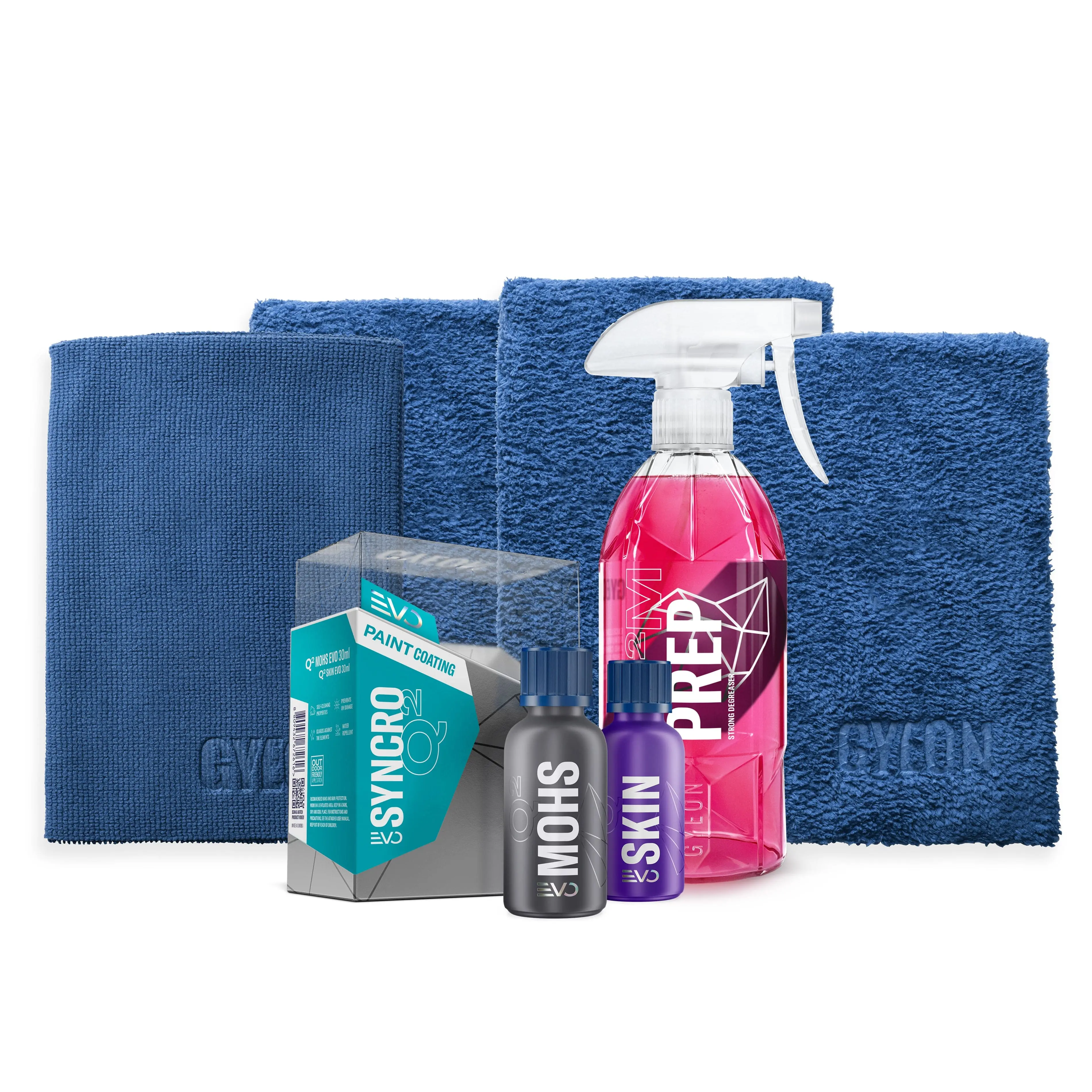 GYEON Syncro EVO Kit - Durable Ceramic Coating System Kit for Car Detailing Supplies, Automotive Detailing Products