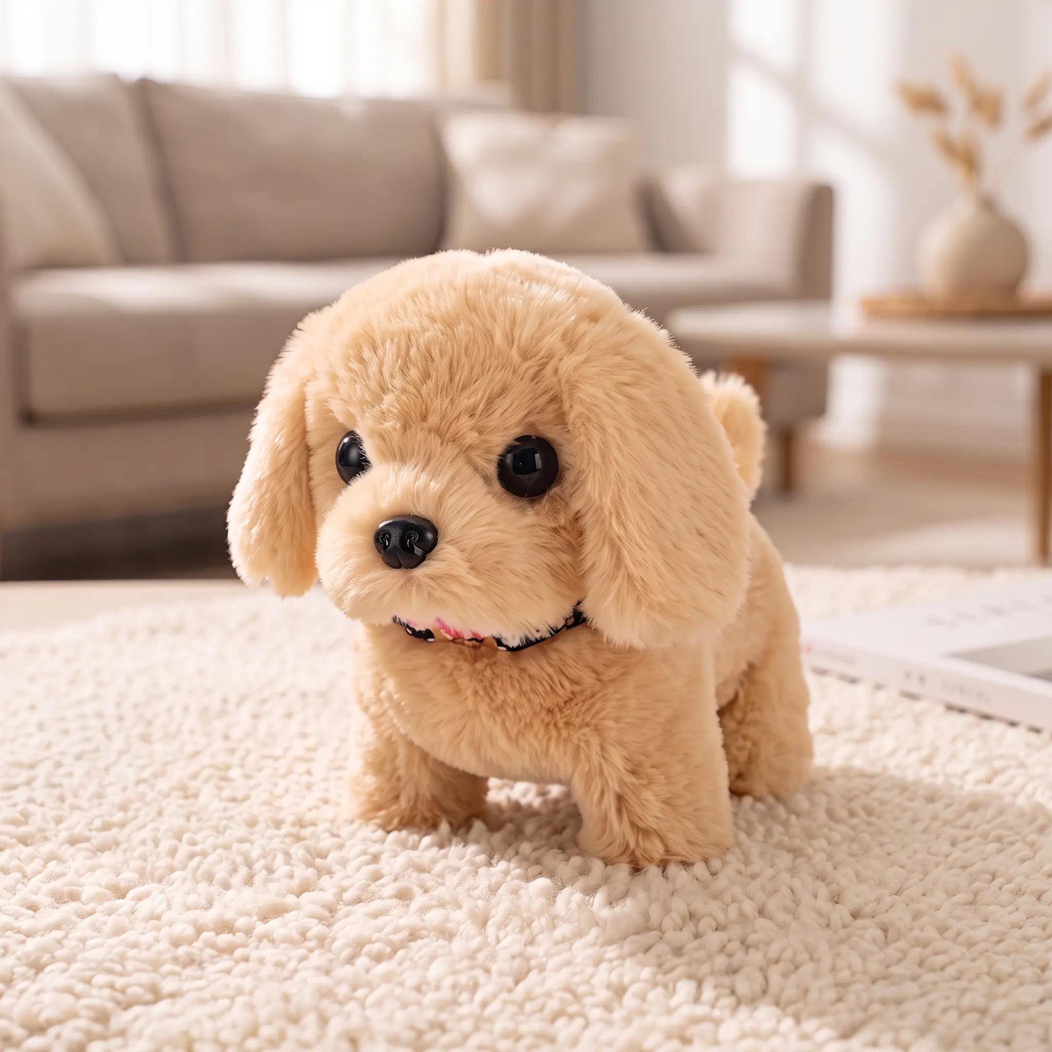 Plush Electronic Pet Puppy - Walking, Barking Stuffed Toy