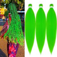 2 Green Braiding Hair 3 Packs