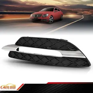 Front Bumper Grille Cover Left Driver Fit For 2012-2015 Mercedes-Benz C250 C350
