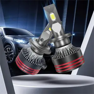 2PCS M8 Pro H7 H11 H1 H4 LED Headlight Bulbs Set, 6000k Brightness, Durable Design, Ideal for Car Upgrade & Replacement