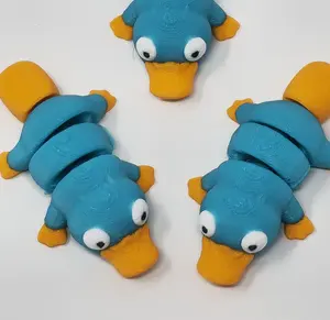 3D Printed Platypus Fidget Toy: Sensory Stress Relief