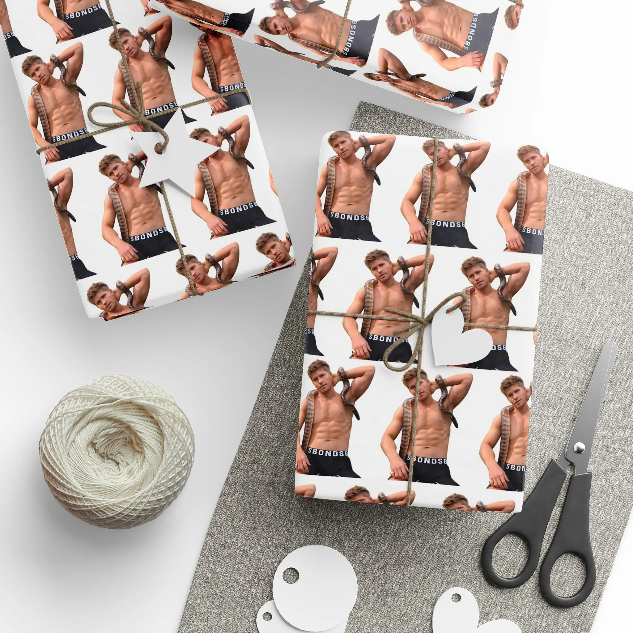 Robert Irwin Wrapping Paper, Celebrity Crush Gift Wrap, Birthday Party Wrapping Paper Sheet, Christmas Present Wrap, Cute Fan Gift Idea