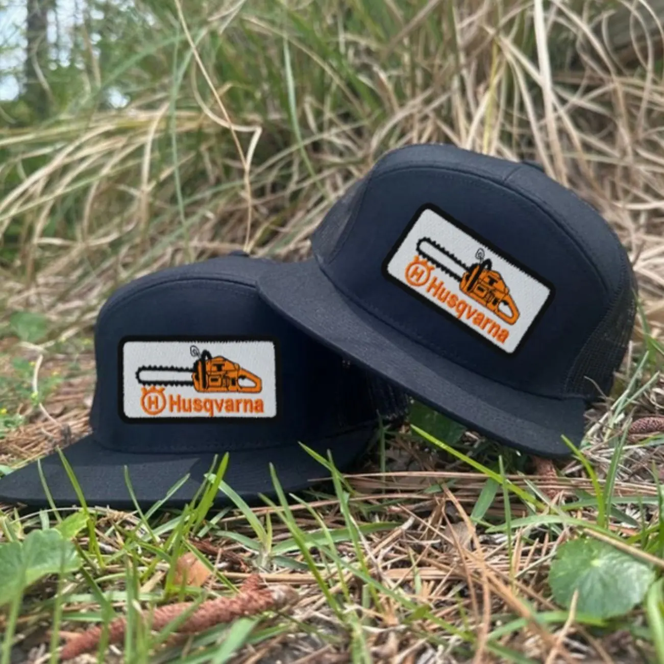 Husqvarna Embroidered Retro Hat Trucker Hat Many Colors Snapback Hat, Unisex Casual Street Style, Gift Idea For Her Him, Unisex Everyday Wear