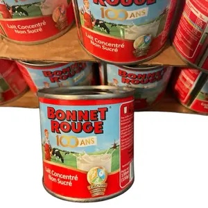 Concentrated Unsweetened Red Milk Bonnet /Bonnet Rouge, Non-Sugary Dairy Beverage