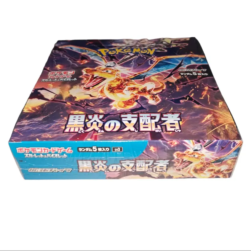 Japanese Pokemon ruler of the black flame pack opening 10 packs - TikTok Shop Japanese Pokemon ruler of the black flame pack opening 10 packs - TikTok Shop
