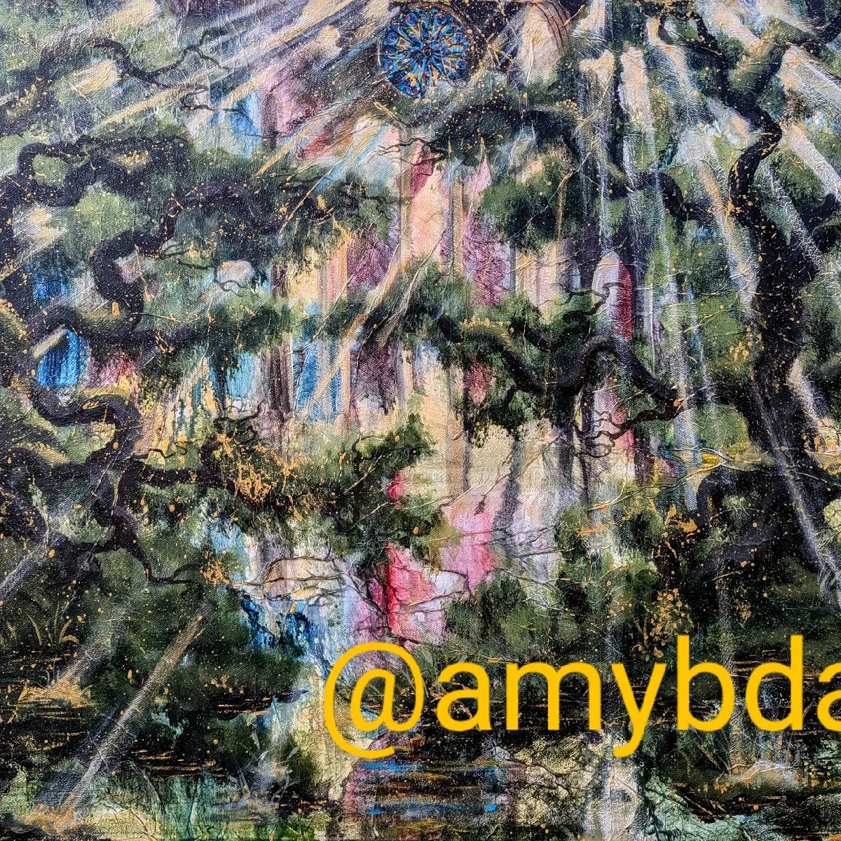 Almighty Oaks Luster Art Print 11x17"
