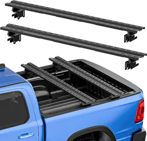 【EYOUHZ】Universal Truck Bed Racks Compatible with Silverado/Ford F-Series/Ram/Tacoma/Tundra/JT/Sierra/Titan/Frontier/Colorado/Canyon/Ranger/Maverick Adjustable Multi-Function Design Cargo Cross Bar