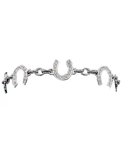 Montana Silversmiths Women's Horseshoe Chain Link Bracelet - Bc620