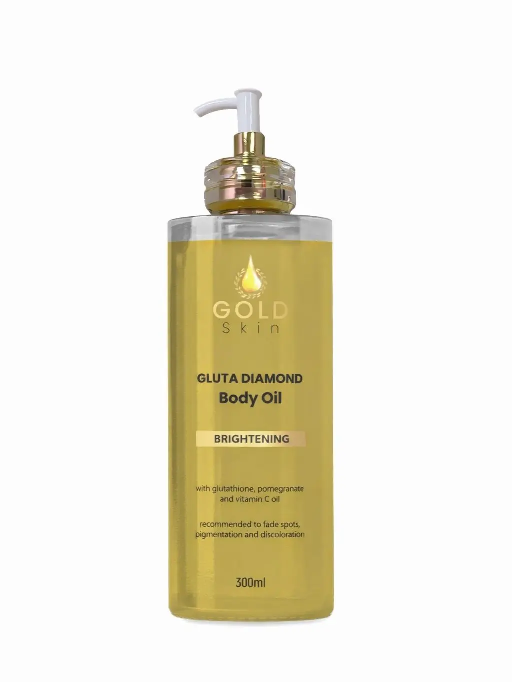 BELLE'S SECRETS Gluta Diamond Body Oil - Hydrating Bottled Cosmetic Oil for Body Care