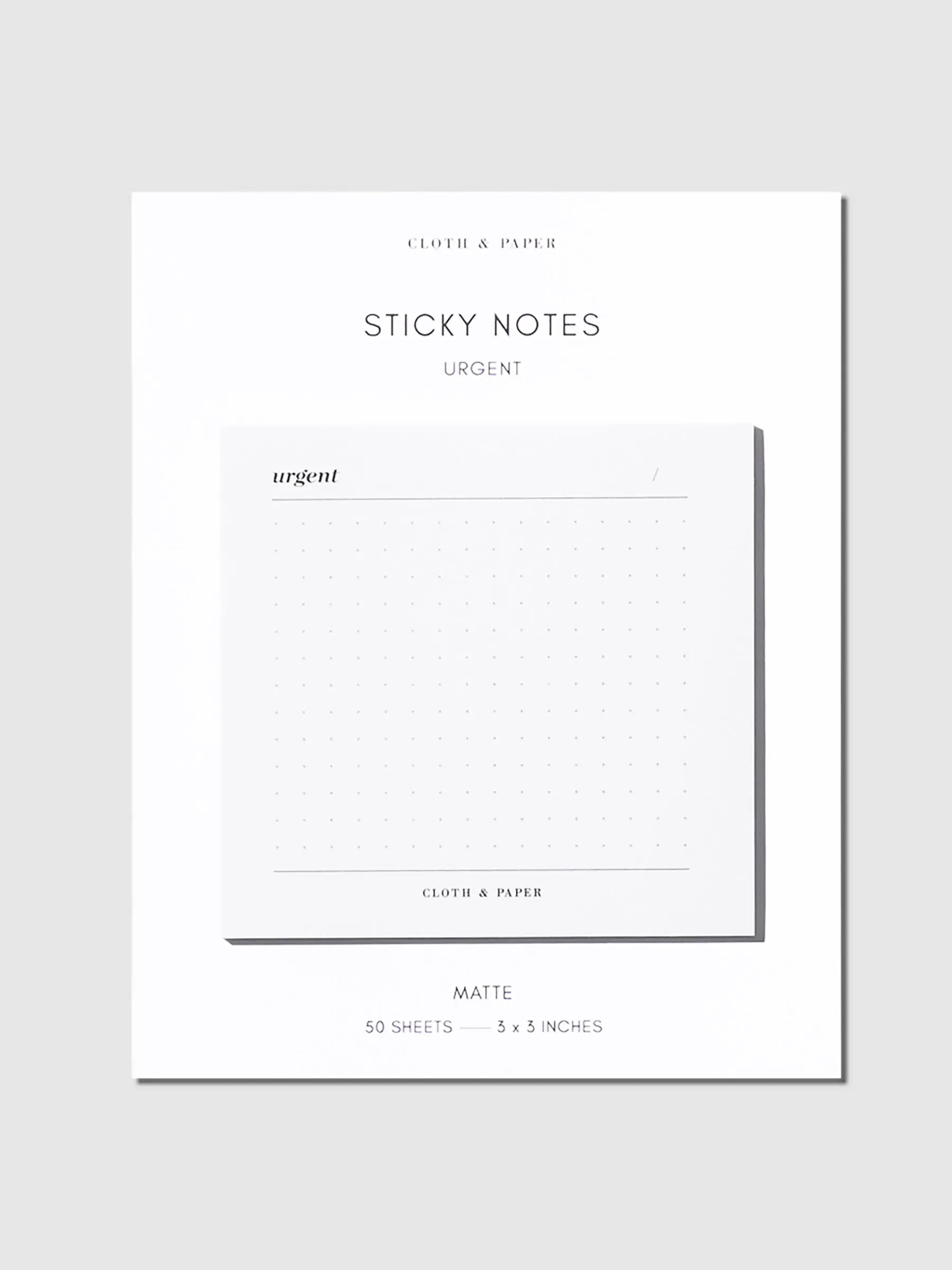 Urgent Sticky Notes | Refreshed Design