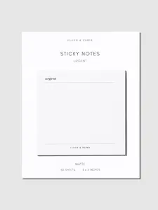 Urgent Sticky Notes | Refreshed Design Urgent Sticky Notes | Refreshed Design