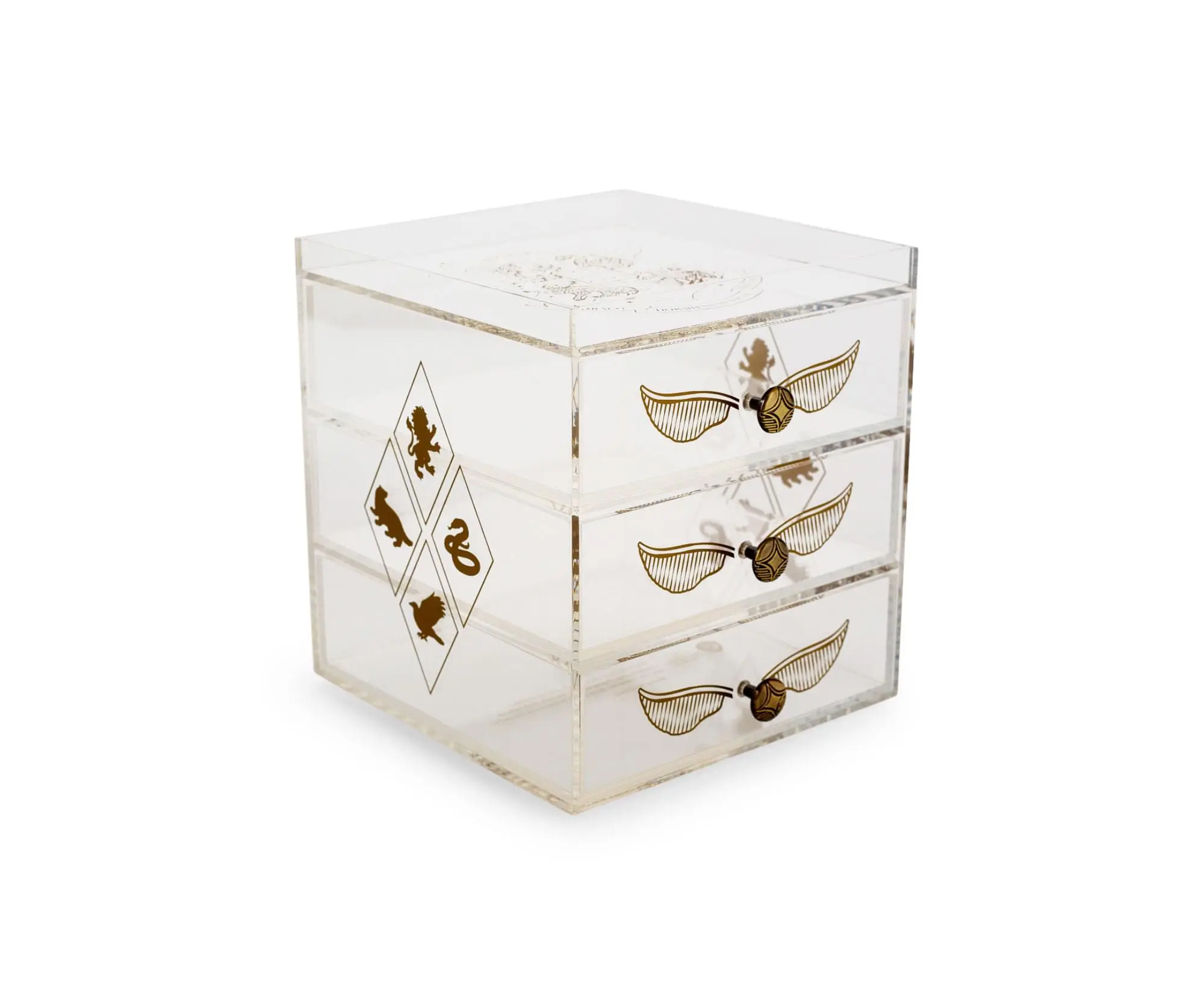 Harry Potter Snitch Acrylic Beauty Organizer Storage Case