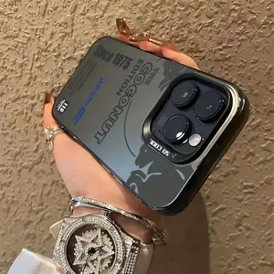 Fashion Red in B-Bulles Since 1975 Phone Case Compatible with for iphone 17 16 15 14 13 12 11 Pro Max X XR XSMAX 8 7 Plus Anti-Drop Frosted Back Cover Protective Black