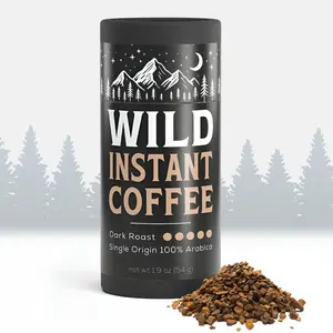 Wild Instant Coffee (Dark Roast) — Single Origin, 100% Arabica