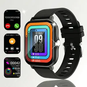 SmartWatch for Men & Women, 1.83" Touch ScreenFitness Tracker, Activity & Step MonitorMessage Notifications, Multiple Sports ModesIP68 Waterproof, Compatible with ios &Android Devices
