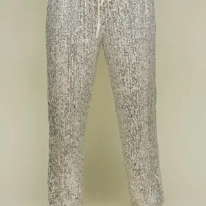 Sequin pants in gold Womenswear