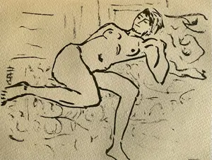Albert Marquet, Nu., Marquet, Limited Edition Lithograph