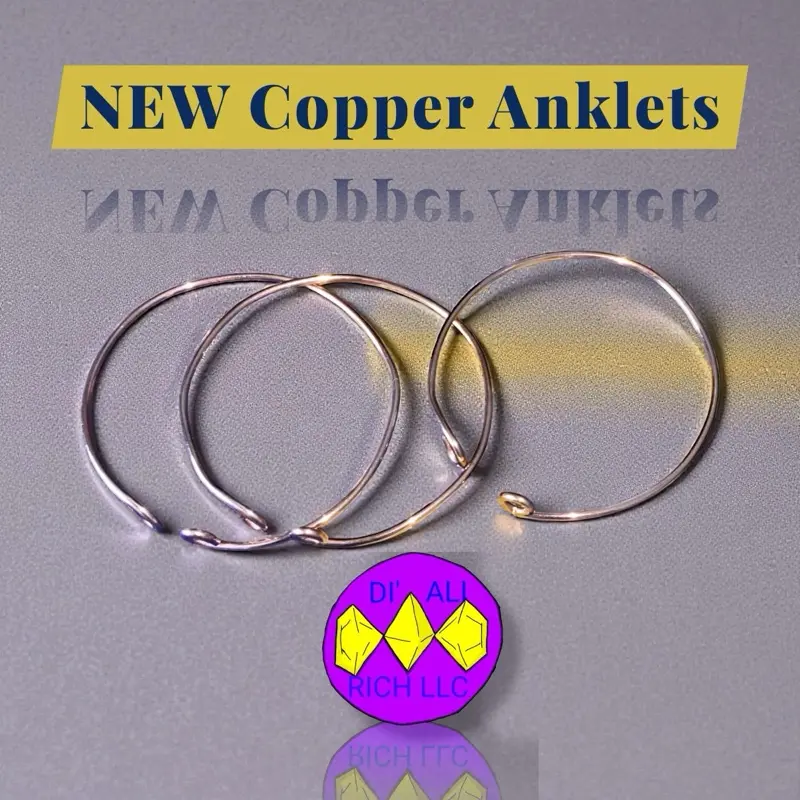Copper Anklets - Stylish and Durable Anklet for Women