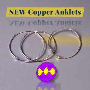 Copper Anklets - Stylish and Durable Anklet for Women