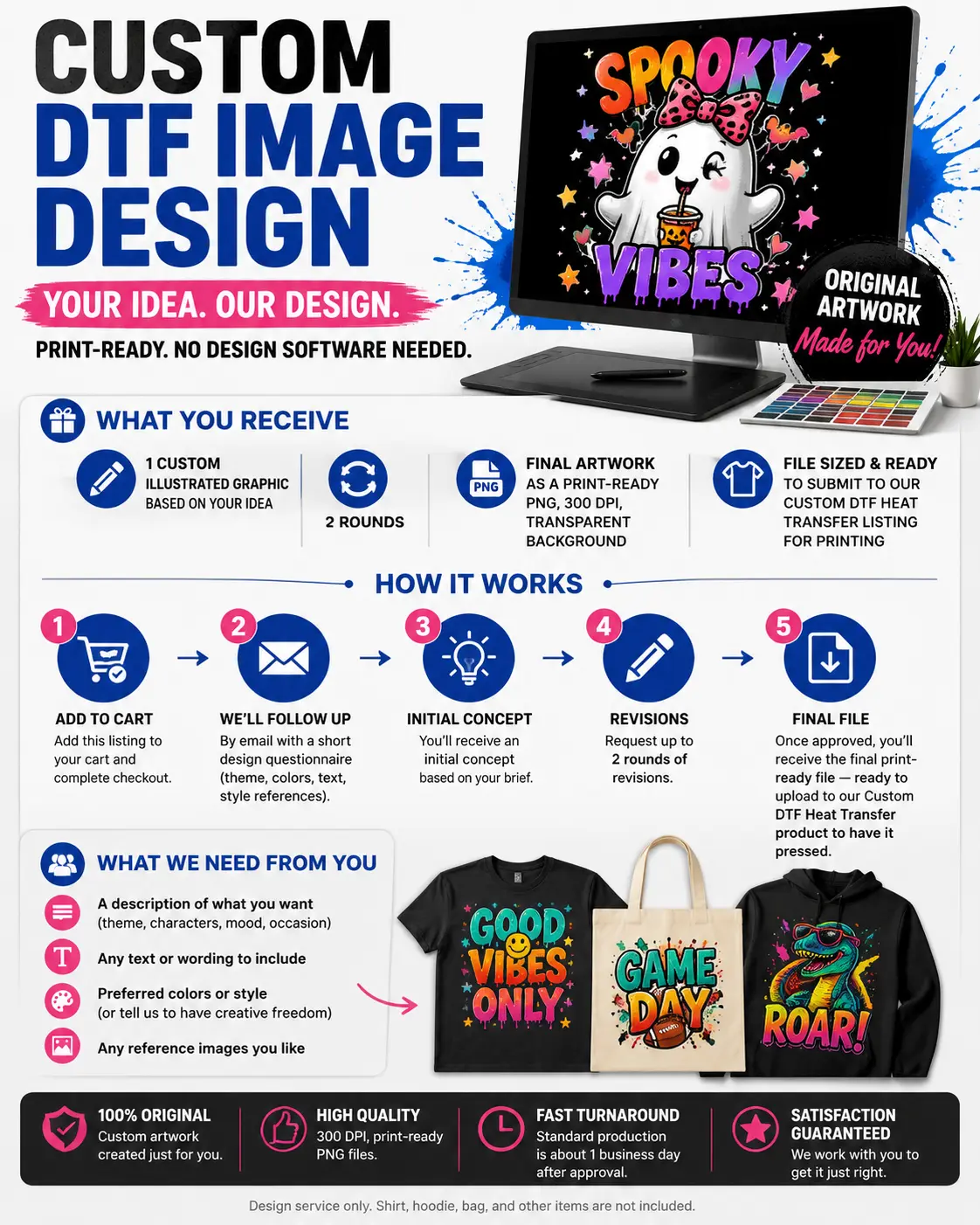 Custom DTF Image Design