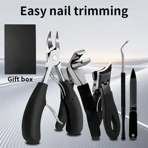 Professional Nail Trimming Kit with Gift Box - Easy, Precise & Complete Set for Perfect Nails Every Time Manicure