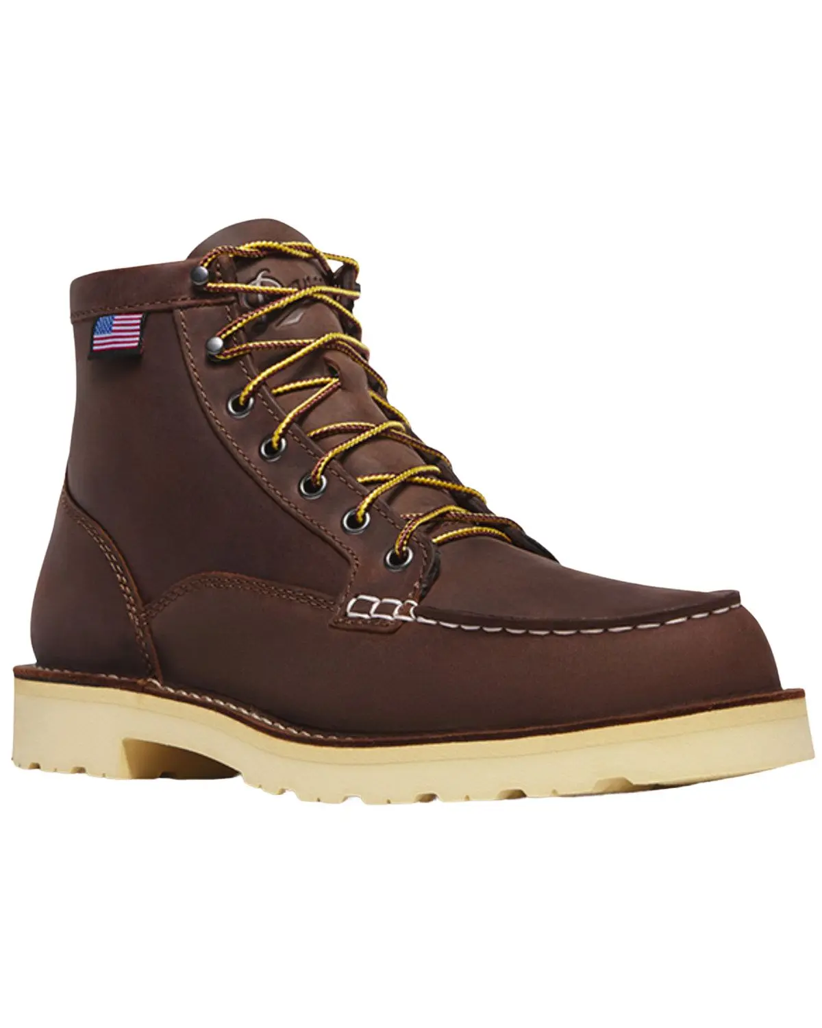 Danner Men's Men'S 6" Bull Run Moc Work Boot Steel Toe - 15591