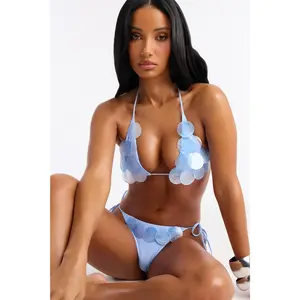 Take Over Control 2 Piece Bikini - Blue