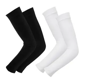 Protection Cooling Arm Sleeves Compression Sun Sleeves for Men Women Youth High Elasticity Nylon Fabric UV Protection Lightweight Sweat Absorbent