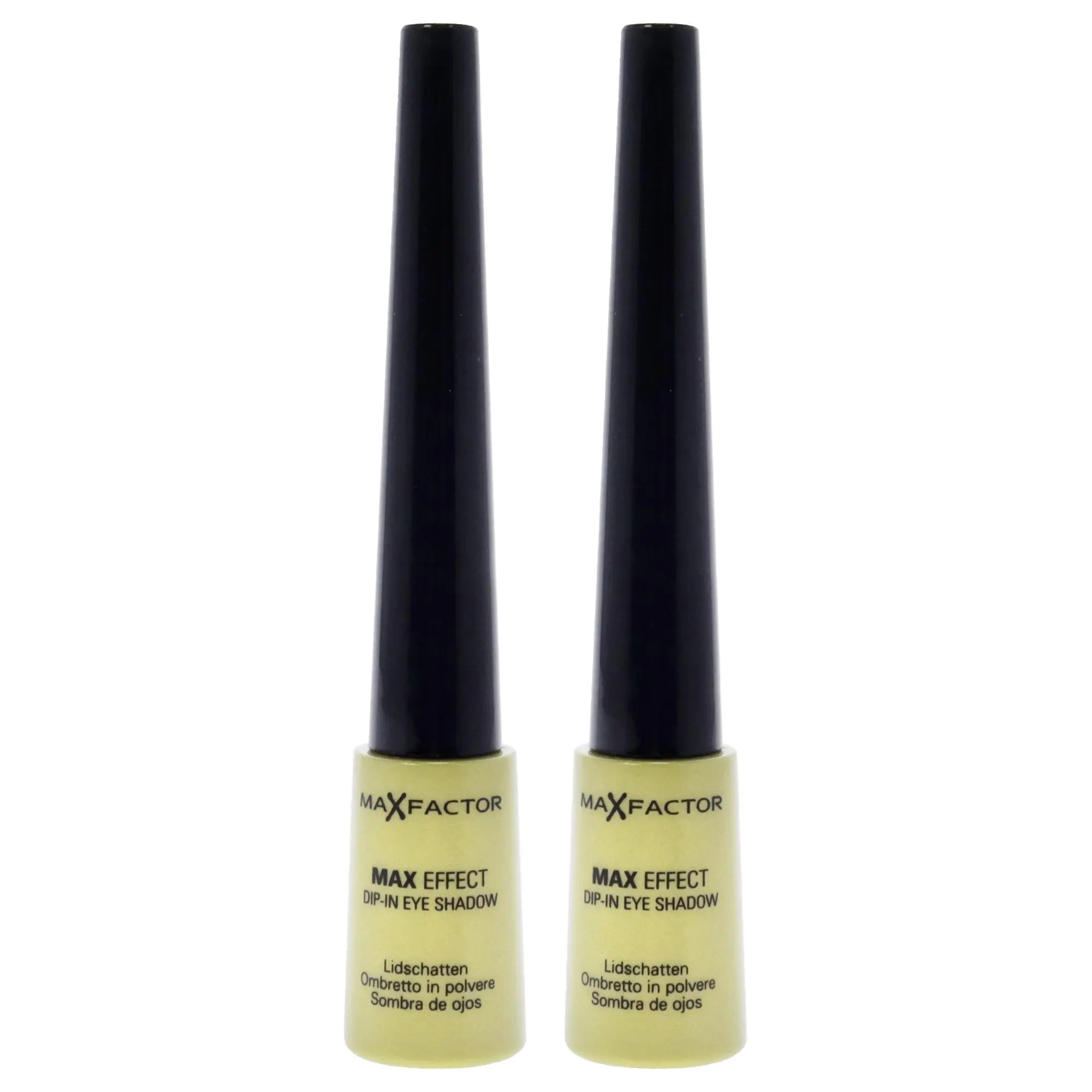 Max Factor Max Effect Dip-In Eyeshadow, 06 Party Lime - Vibrant Makeup Cosmetic for Women, 1 g, Pack of 2 (2 Units)