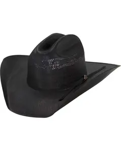 Justin Unisex Cutter 20X Straw Cowboy Hat - Js 1056Cttr-Bk