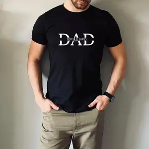 Custom Dad Shirt with Kid Names, Father's Day Gift, New Dad Tshirt, Personalized Dad T-Shirt, Custom Kids Names Shirt, Fathers Day Shirt