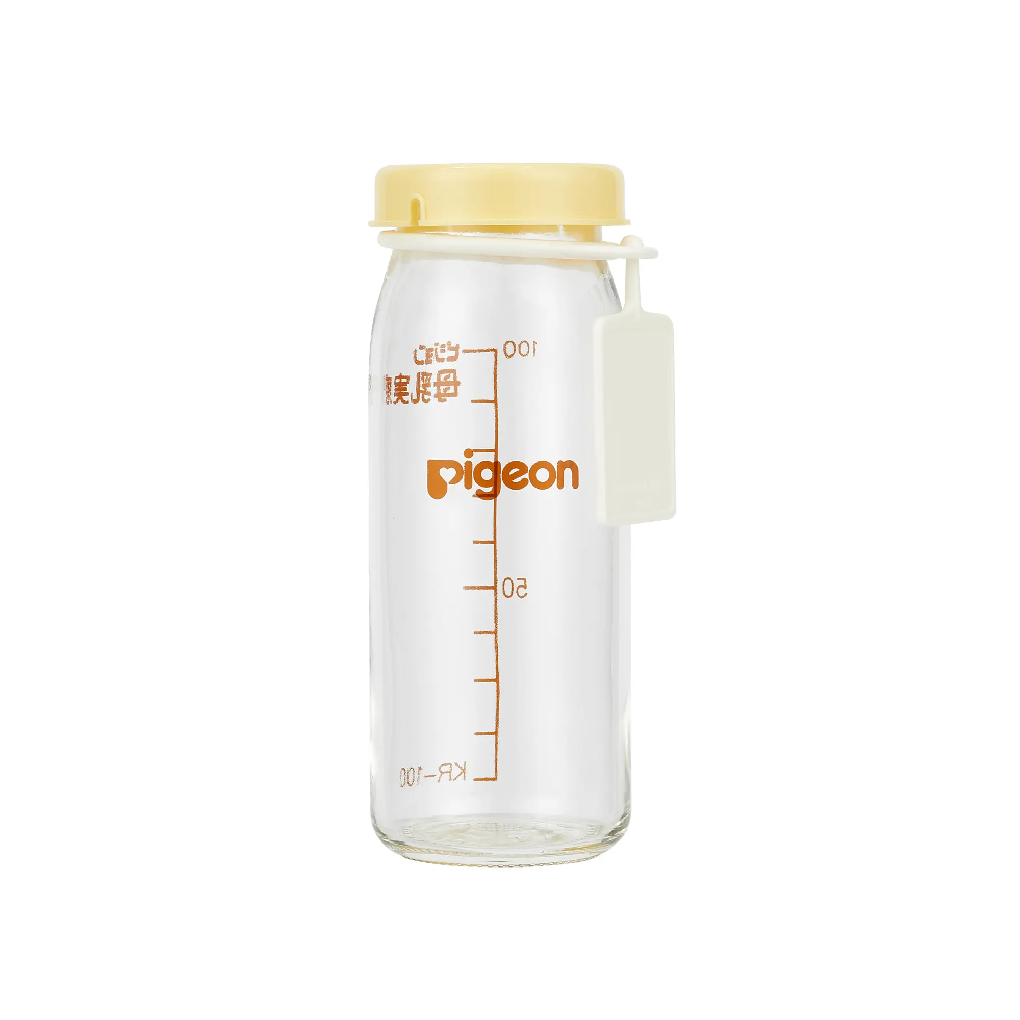Pigeon Preemie Glass Bottle with Lid and Name Tag, 3.38 Oz(Not Including Nipple) Pigeon Preemie Glass Bottle with Lid and Name Tag, 3.38 Oz(Not Including Nipple)