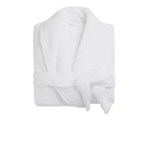 Parachute Classic Turkish Cotton Robe in White Parachute Classic Turkish Cotton Robe in White