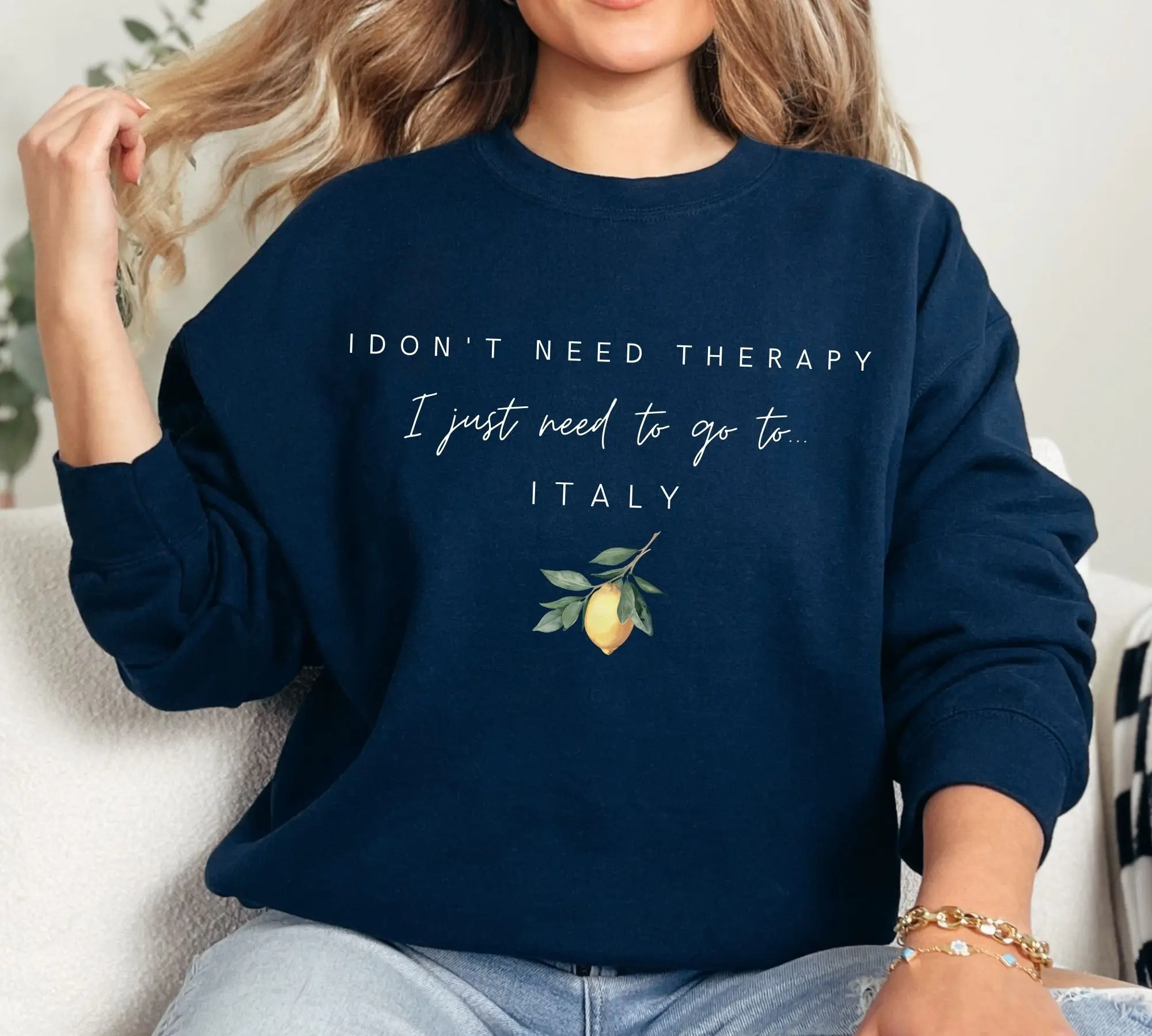 Italian Sweater, Italy Sweatshirt, Italian Lemon Pullover, Sorrento Capri Lemons Pullover, Unisex Crewneck Sweater T-shirt, Crewneck Sweatshirt, Hoodie, Gift for Men and Woman