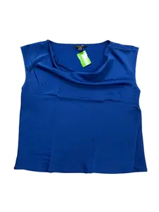 Top Sleeveless By Banana Republic In Blue, Size:Xxs