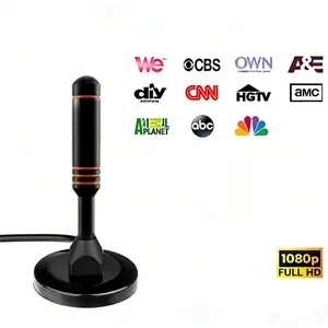 TV Antenna Indoor/Outdoor Long-Range HD Signal Amplifier Newly upgraded for stable signal reception channels Suitable for urban, rural, RV, and other scenarios HD Digital TV Antenna tiktokshopspringglowup