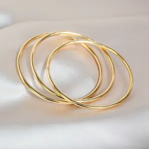 Gold Luxe Bangle Bracelets