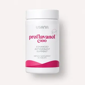 USANA Proflavanol C100 – Antioxidant Supplement with Grape Seed Extract, Poly C & Flavonoids for Immune, Heart & Skin Support