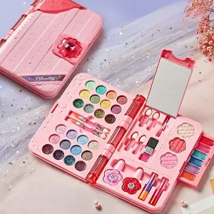 Princess Makeup Toy, Play Set, Kids Vanity, 1 Box Washable Makeup Toy with Random Color Accessories, Pretend Play Makeup Toy, Birthday Gift